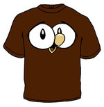 OWLY KIDS BROWN T-SHIRT