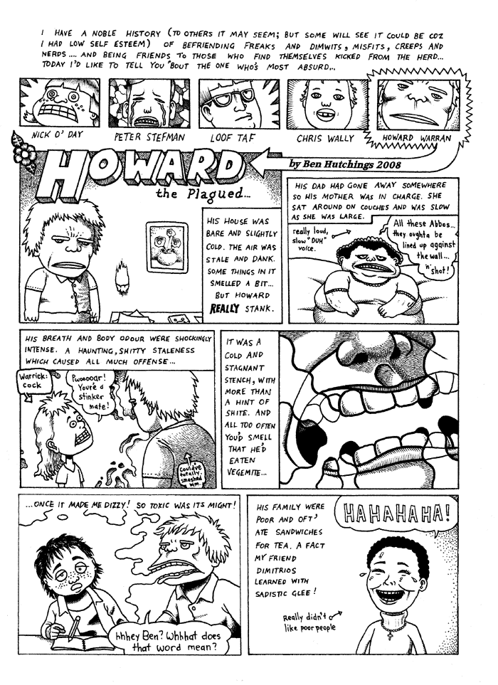 Howard the Plagued - Page 1