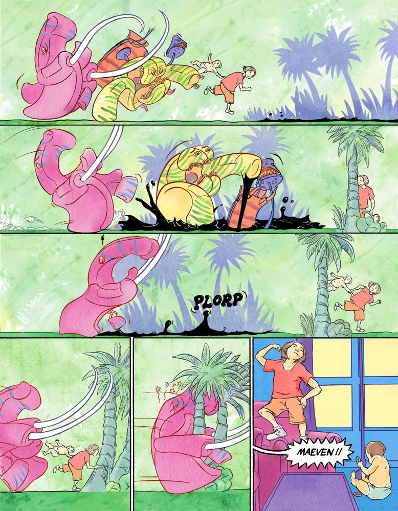 Tar Pit Trouble - Page 2